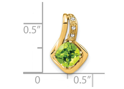 14k Yellow Gold Pendants Style PM7117 - Classique Jewelry Inc.