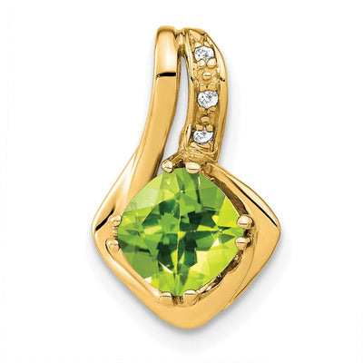 14K gold diamond chain