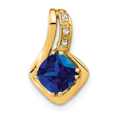 14K gold diamond chain