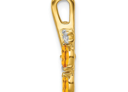 14k Yellow Gold Pendants Style PM7127 - Classique Jewelry Inc.