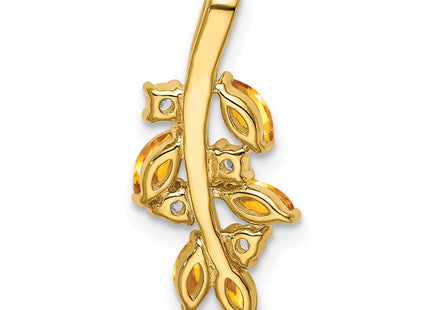 14k Yellow Gold Pendants Style PM7127 - Classique Jewelry Inc.