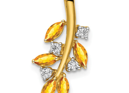 14k Yellow Gold Pendants Style PM7127 - Classique Jewelry Inc.