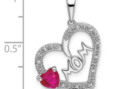 14k White Gold Pendants Style PM7172 - Classique Jewelry Inc.