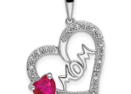 14k White Gold Pendants Style PM7172 - Classique Jewelry Inc.