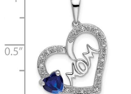 14k White Gold Pendants Style PM7172 - Classique Jewelry Inc.