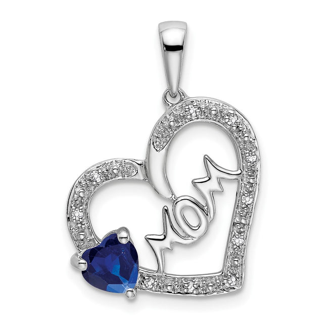 14k White Gold Pendants Style PM7172 - Classique Jewelry Inc.