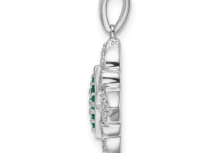 14k White Gold Pendants Style PM7181 - Classique Jewelry Inc.