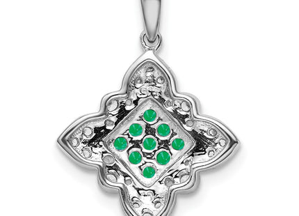 14k White Gold Pendants Style PM7181 - Classique Jewelry Inc.