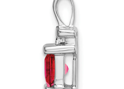 14k White Gold Pendants Style PM7184 - Classique Jewelry Inc.