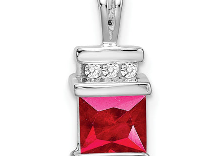 14k White Gold Pendants Style PM7184 - Classique Jewelry Inc.