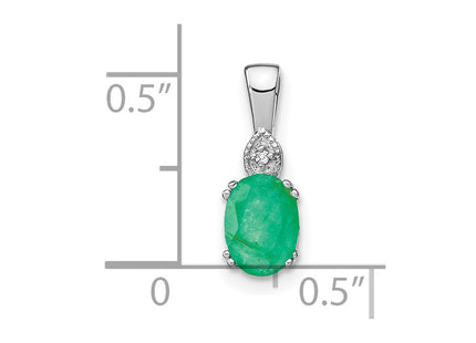 14k White Gold Pendants Style PM7185 - Classique Jewelry Inc.