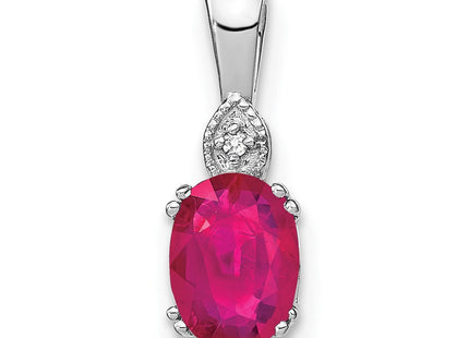 14k White Gold Pendants Style PM7185 - Classique Jewelry Inc.