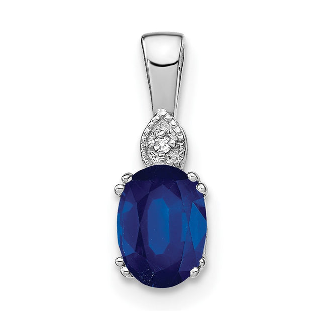 14k White Gold Pendants Style PM7185 - Classique Jewelry Inc.