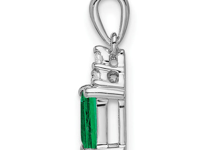 14k White Gold Pendants Style PM7186 - Classique Jewelry Inc.