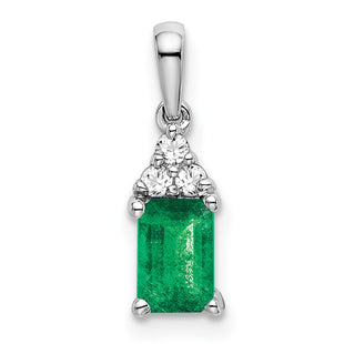 14k White Gold Pendants Style PM7186 - Classique Jewelry Inc.