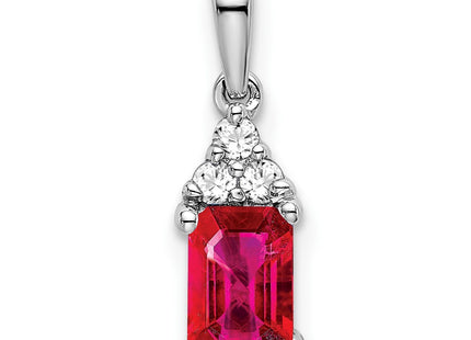 14k White Gold Pendants Style PM7186 - Classique Jewelry Inc.