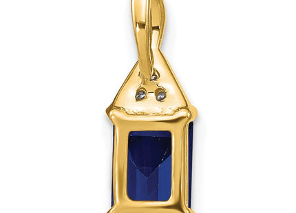14k Yellow Gold Pendants Style PM7187 - Classique Jewelry Inc.