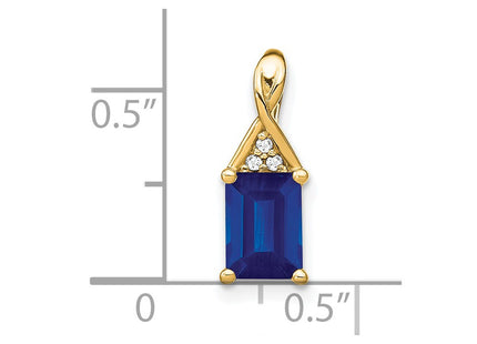 14k Yellow Gold Pendants Style PM7187 - Classique Jewelry Inc.