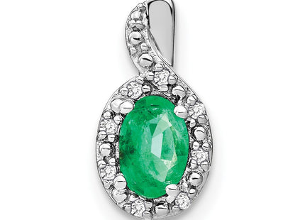 14k White Gold Pendants Style PM7188 - Classique Jewelry Inc.