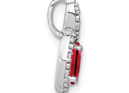 14k White Gold Pendants Style PM7188 - Classique Jewelry Inc.