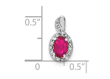 14k White Gold Pendants Style PM7188 - Classique Jewelry Inc.