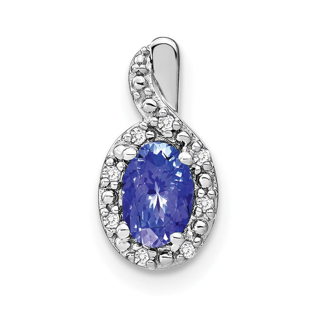 14k White Gold Pendants Style PM7188 - Classique Jewelry Inc.