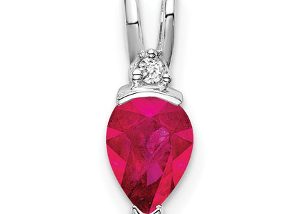 14k White Gold Pendants Style PM7189 - Classique Jewelry Inc.