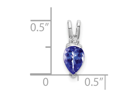 14k White Gold Pendants Style PM7189 - Classique Jewelry Inc.