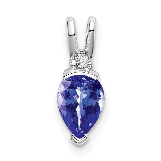 14k White Gold Pendants Style PM7189 - Classique Jewelry Inc.