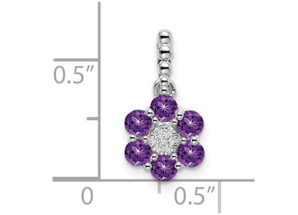 14k White Gold Pendants Style PM7191 - Classique Jewelry Inc.
