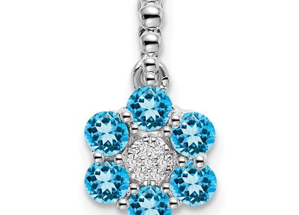 14k White Gold Pendants Style PM7191 - Classique Jewelry Inc.