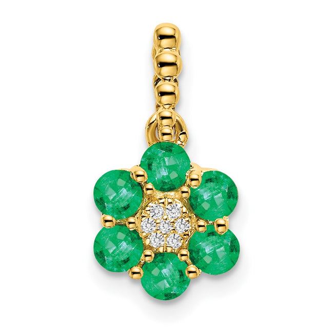 14k Yellow Gold Pendants Style PM7191 - Classique Jewelry Inc.