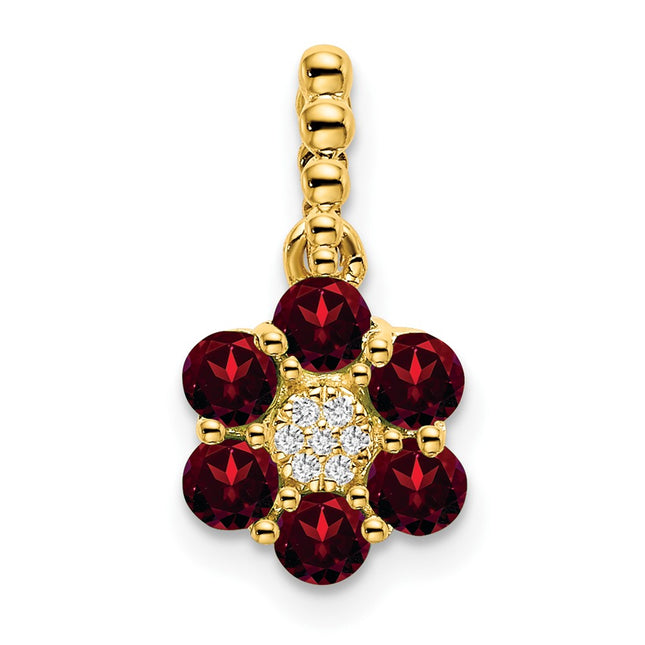 14k Yellow Gold Pendants Style PM7191 - Classique Jewelry Inc.