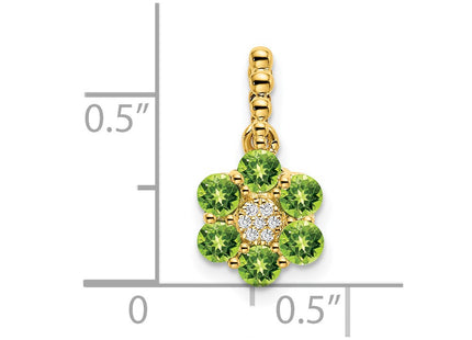 14k Yellow Gold Pendants Style PM7191 - Classique Jewelry Inc.