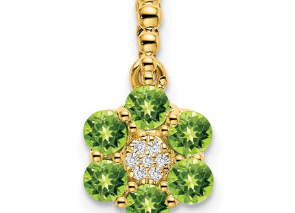 14k Yellow Gold Pendants Style PM7191 - Classique Jewelry Inc.