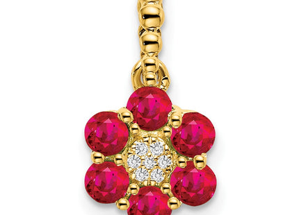 14k Yellow Gold Pendants Style PM7191 - Classique Jewelry Inc.