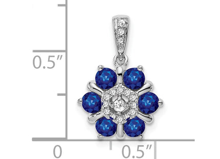 14k White Gold Pendants Style PM7192 - Classique Jewelry Inc.