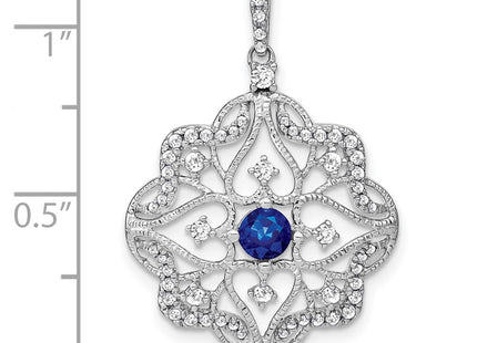 14k White Gold Pendants Style PM7198 - Classique Jewelry Inc.