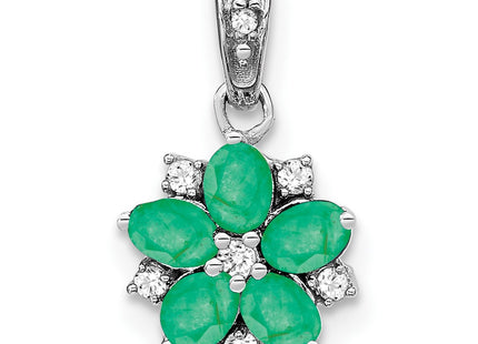 14k White Gold Pendants Style PM7207 - Classique Jewelry Inc.