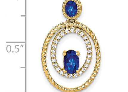 14k Yellow Gold Pendants Style PM7208 - Classique Jewelry Inc.
