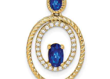 14k Yellow Gold Pendants Style PM7208 - Classique Jewelry Inc.