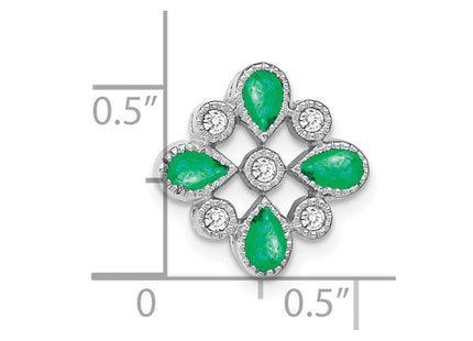 14k White Gold Chains Style PM7218 - Classique Jewelry Inc.