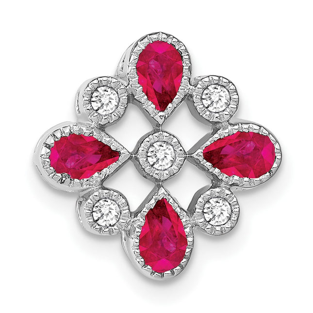 14k White Gold Chains Style PM7218 - Classique Jewelry Inc.