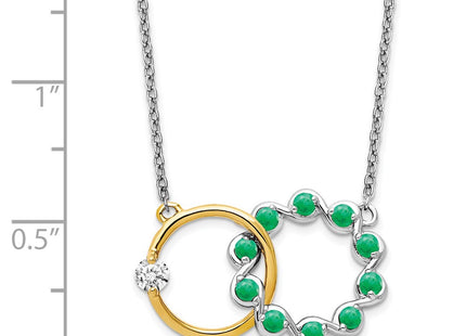 14k Two-tone Rings Style PM7220 - Classique Jewelry Inc.