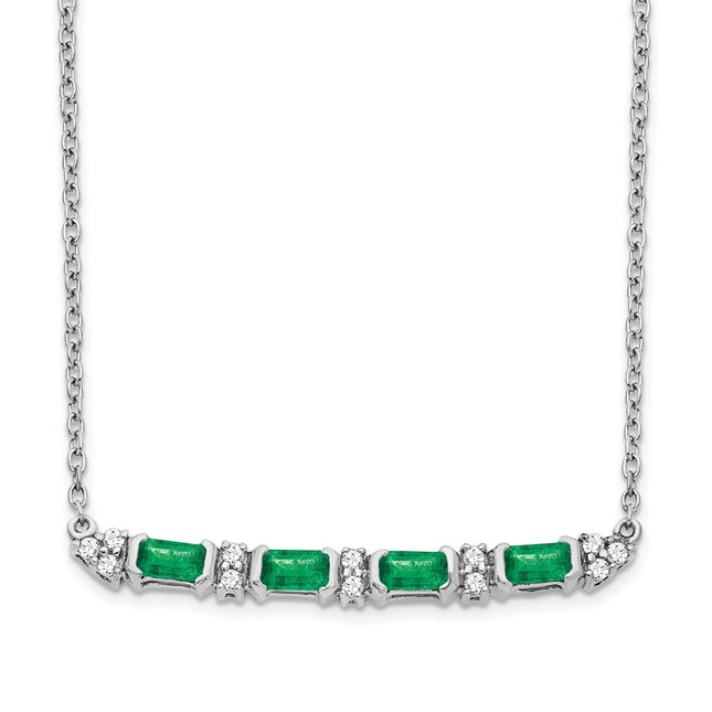 14k White Gold Jewelry Style PM7225 - Classique Jewelry Inc.