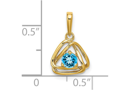 14k Yellow Gold Pendants Style PM7395 - Classique Jewelry Inc.