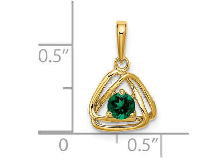 14k Yellow Gold Pendants Style PM7395 - Classique Jewelry Inc.