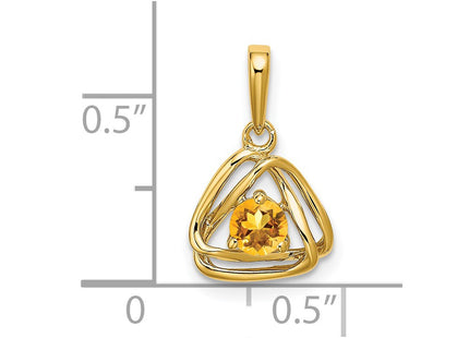 14k Yellow Gold Pendants Style PM7395 - Classique Jewelry Inc.