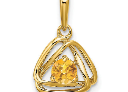 14k Yellow Gold Pendants Style PM7395 - Classique Jewelry Inc.