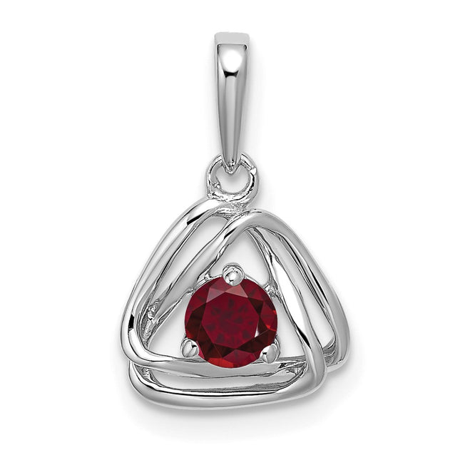 14k White Gold Pendants Style PM7395 - Classique Jewelry Inc.